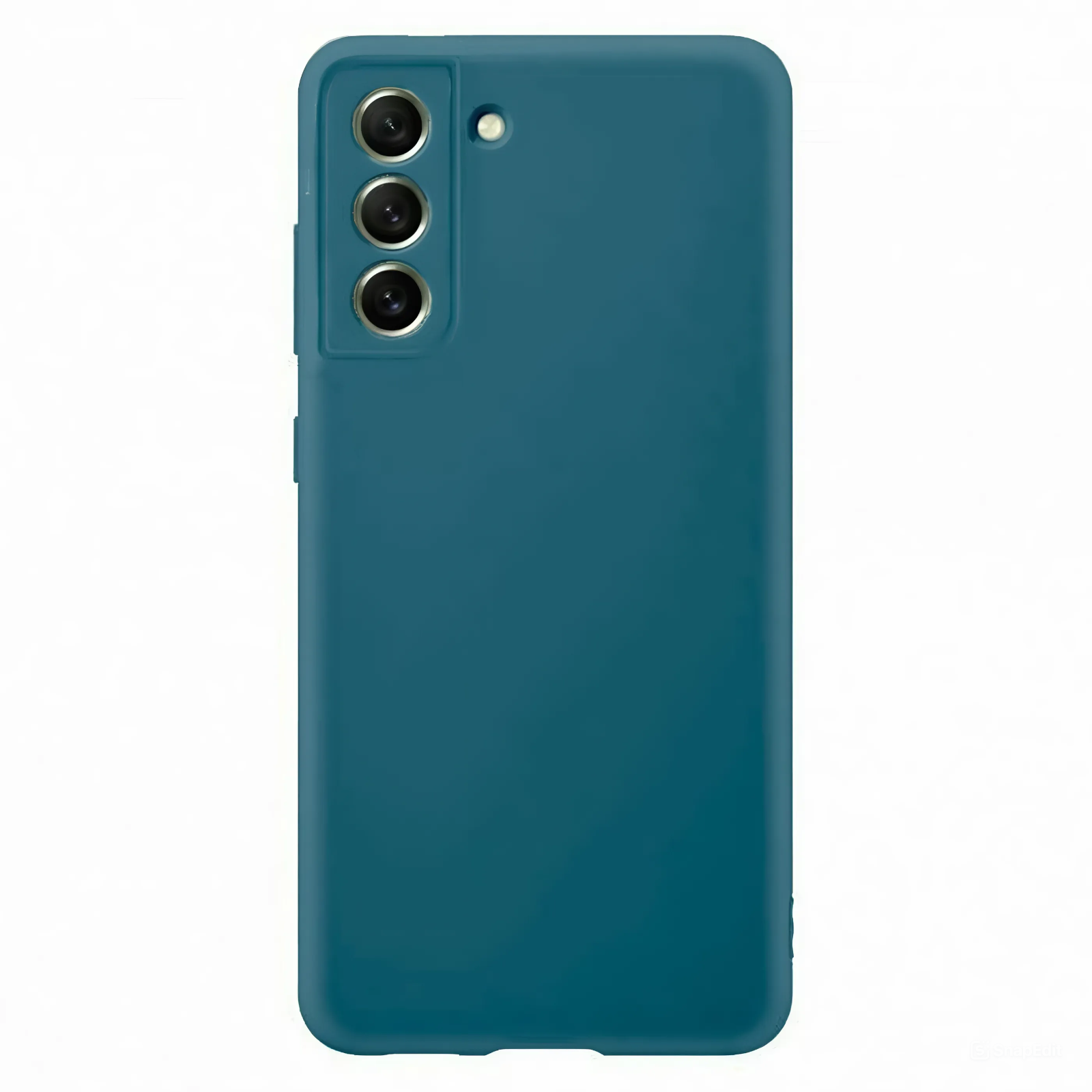 Forcell Samsung Galaxy S21 Plus 5G Soft Touch Θήκη Σιλικόνης - Petrol