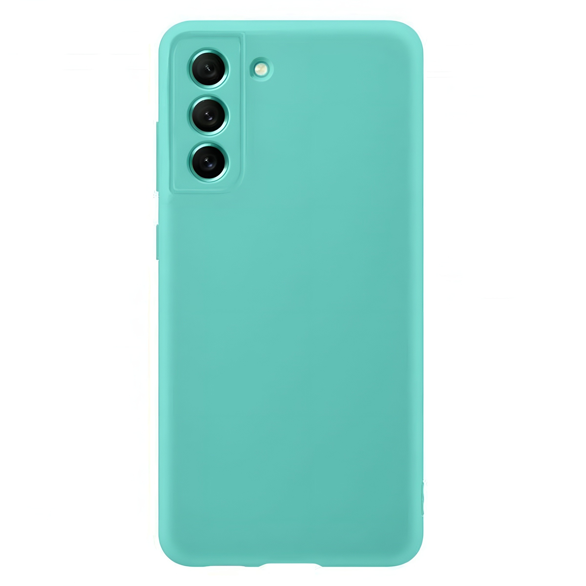 Forcell Samsung Galaxy S21 5G Soft Touch Θήκη Σιλικόνης - Mint