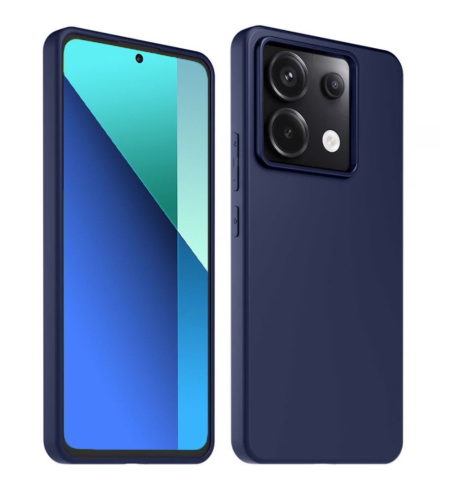 Forcell Xiaomi Redmi Note 13 4G Soft Touch Θήκη Σιλικόνης - Blue