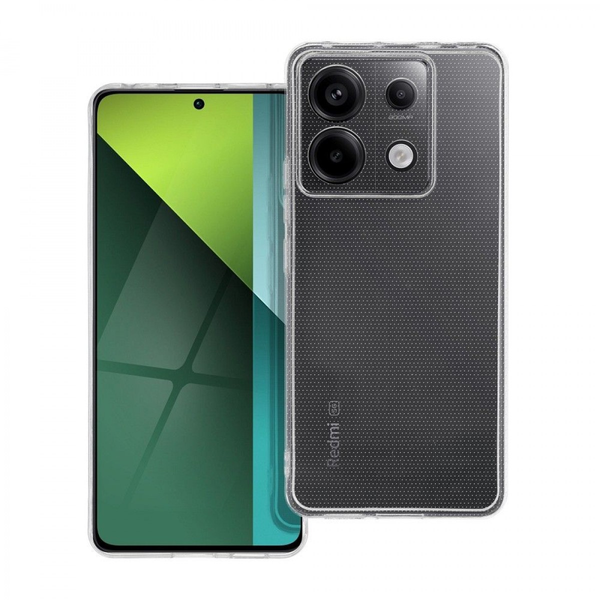 Forcell Xiaomi Redmi Note 13 Pro 5G Θήκη Σιλικόνης TPU 1.5mm - Διάφανη