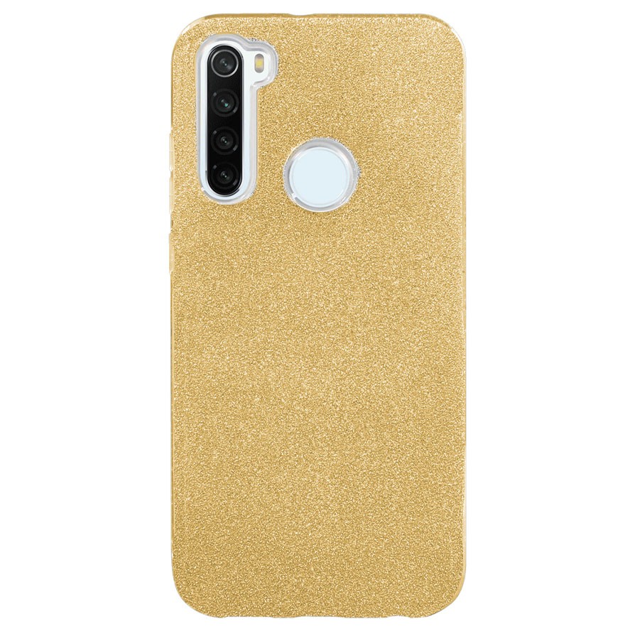 Forcell Xiaomi Redmi Note 8T Glitter Θήκη Σιλικόνης - Gold