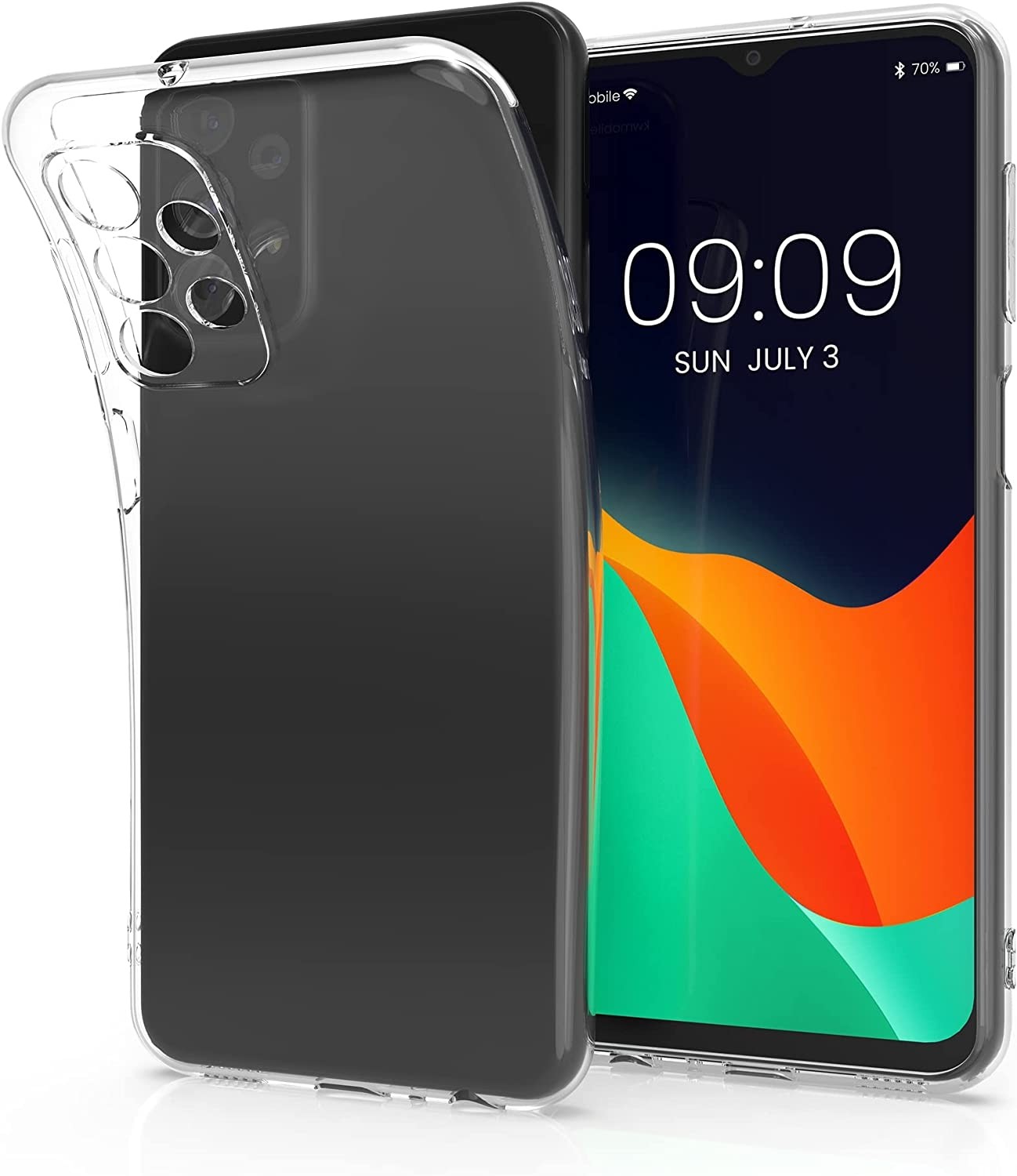 Forcell Samsung Galaxy A23 5G Θήκη Σιλικόνης TPU 2mm - Διάφανη