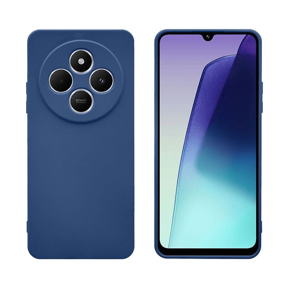 Forcell Xiaomi Redmi 14C / Poco C75 Matt Θήκη Σιλικόνης - Blue