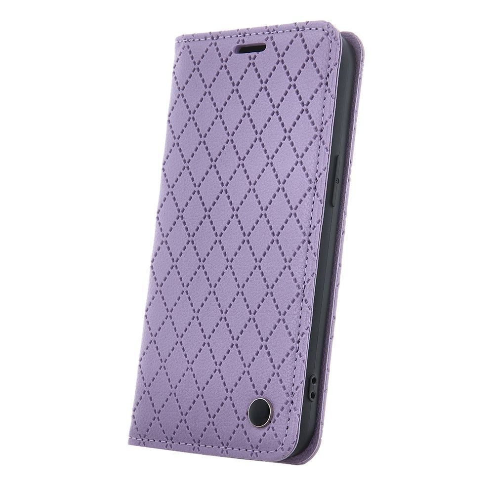 Tel1 Xiaomi Redmi Note 13 Pro 4G / Poco M6 Pro 4G Smart Caro Θήκη Βιβλίο - Purple