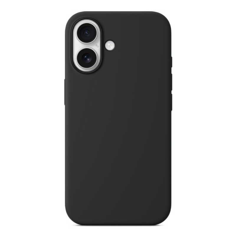 Forcell iPhone 16 Soft Touch Θήκη Σιλικόνης - Black