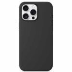 Forcell iPhone 16 Pro Max Soft Touch Θήκη Σιλικόνης - Black