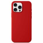 Forcell iPhone 16 Pro Max Soft Touch Θήκη Σιλικόνης - Red