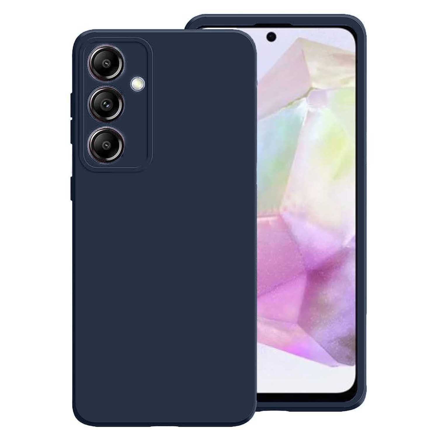 Forcell Samsung Galaxy S24 5G Soft Touch Θήκη Σιλικόνης - Blue