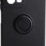 Forcell Xiaomi Redmi Note 12 5G Ring Holder Θήκη Σιλικόνης - Black