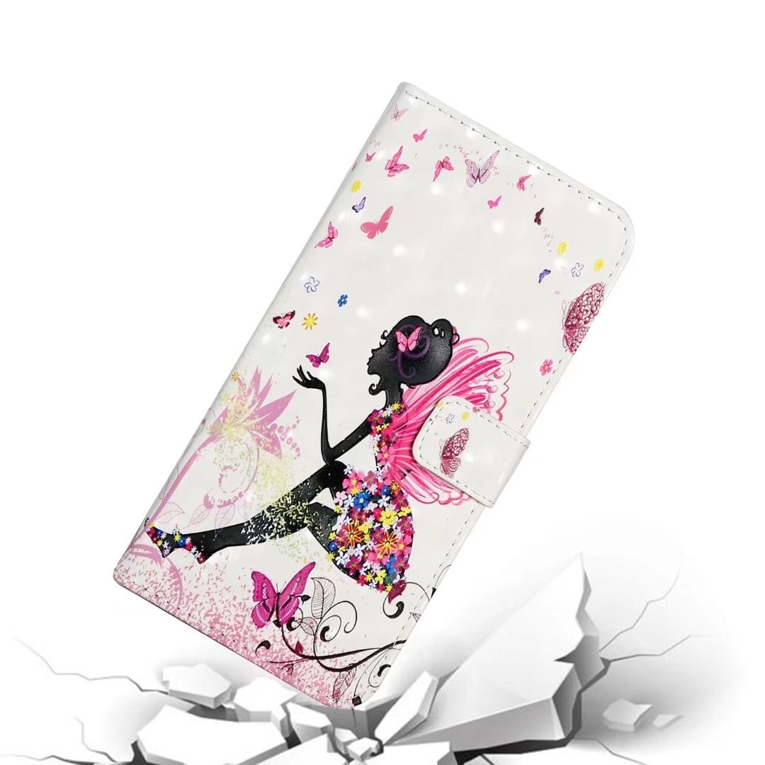 Tel1 Xiaomi Redmi 14C 4G / Poco C75 Oil Embossed 3D Drawing Θήκη Βιβλίο με Σχέδιο