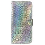 Tel1 Xiaomi Redmi 14C 4G / Poco C75 Colorful Magnetic Buckle Θήκη Βιβλίο - Silver