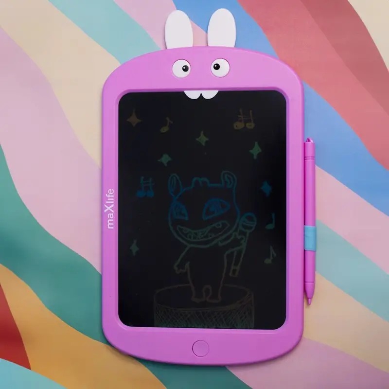Παιδικός Πίνακας Γραφής και Σχεδίου Maxlife Kids Writing Board MXWB-02 Pink Για 6+ Χρονών