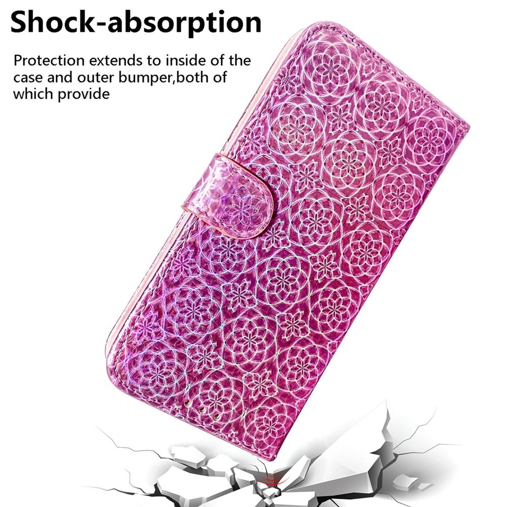 Tel1 Xiaomi Redmi 14C 4G / Poco C75 Colorful Magnetic Buckle Θήκη Βιβλίο - Pink