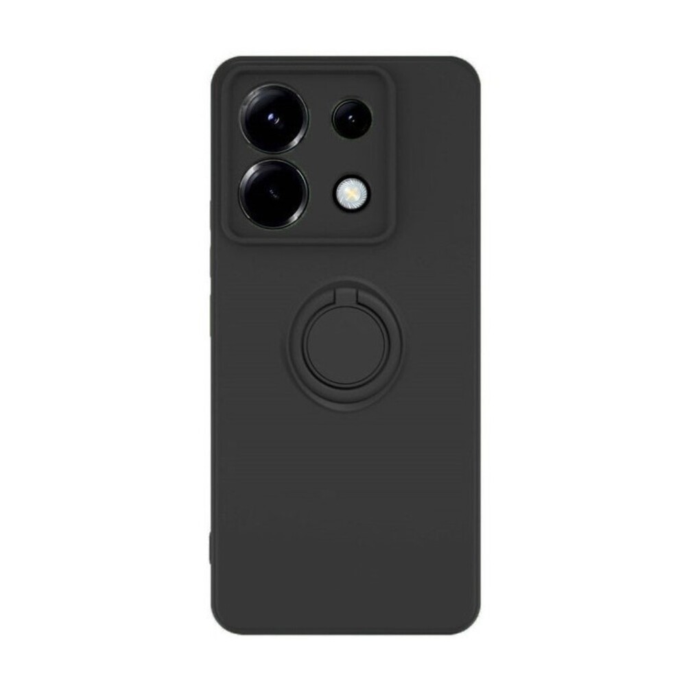 Forcell Xiaomi Redmi Note 13 Pro 5G / Poco X6 5G Finger Grip Θήκη Σιλικόνης - Black