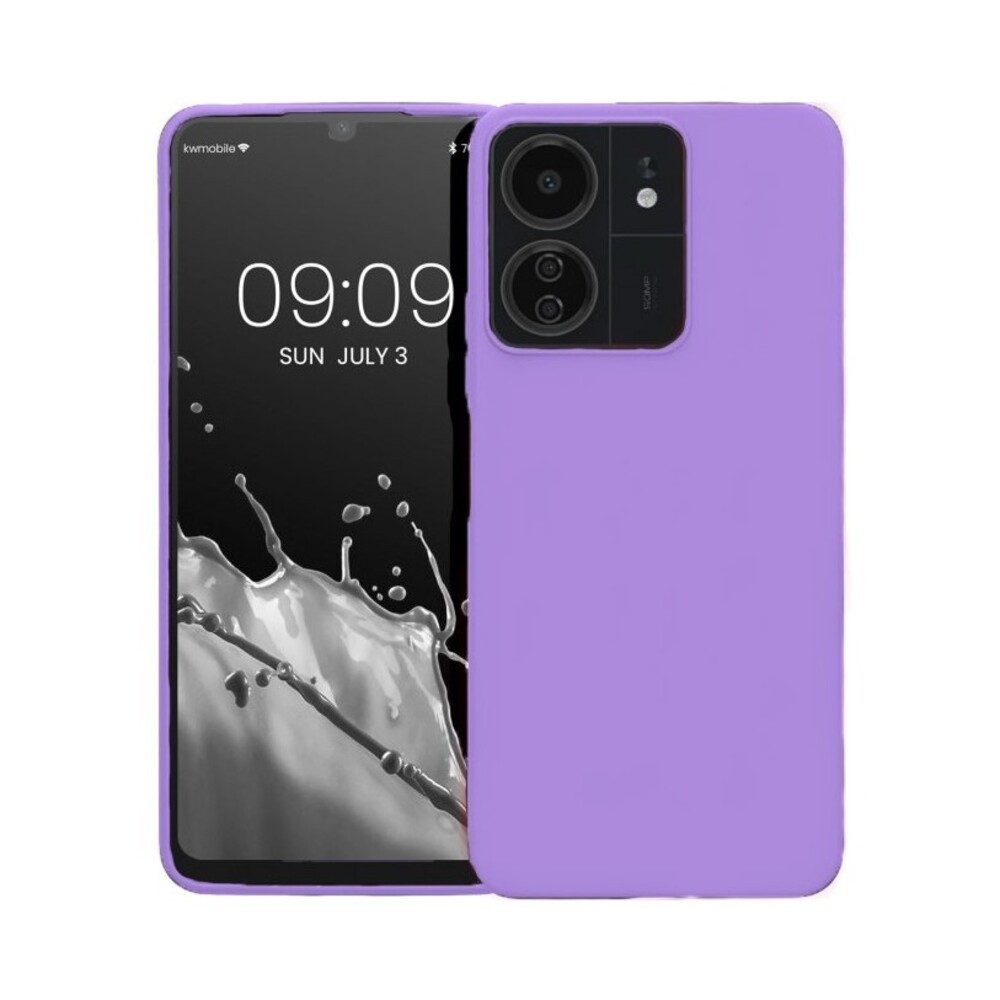 Forcell Xiaomi Poco C65 / Xiaomi Redmi 13C 4G /5G Soft Touch Θήκη Σιλικόνης - Purple