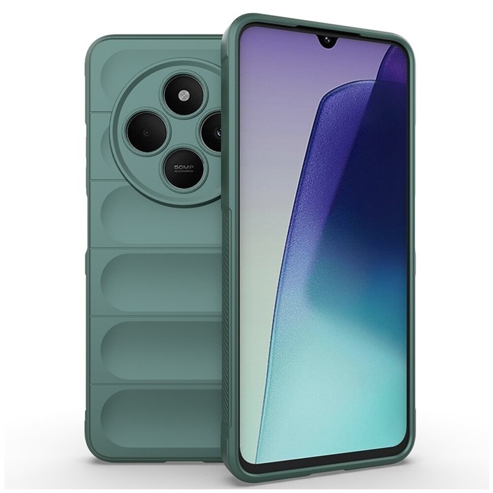 Techsuit Xiaomi Redmi 14C / Poco C75 Magic Shield Θήκη Σιλικόνης - Dark Green