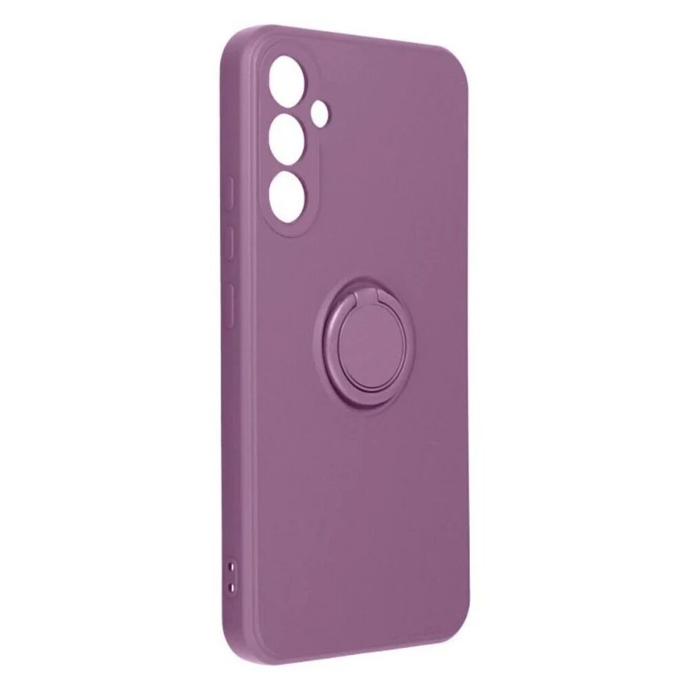 Forcell Samsung Galaxy A14 4G / A14 5G Finger Grip Θήκη Σιλικόνης - Purple