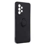 Forcell Samsung Galaxy A33 5G Finger Grip Θήκη Σιλικόνης - Black