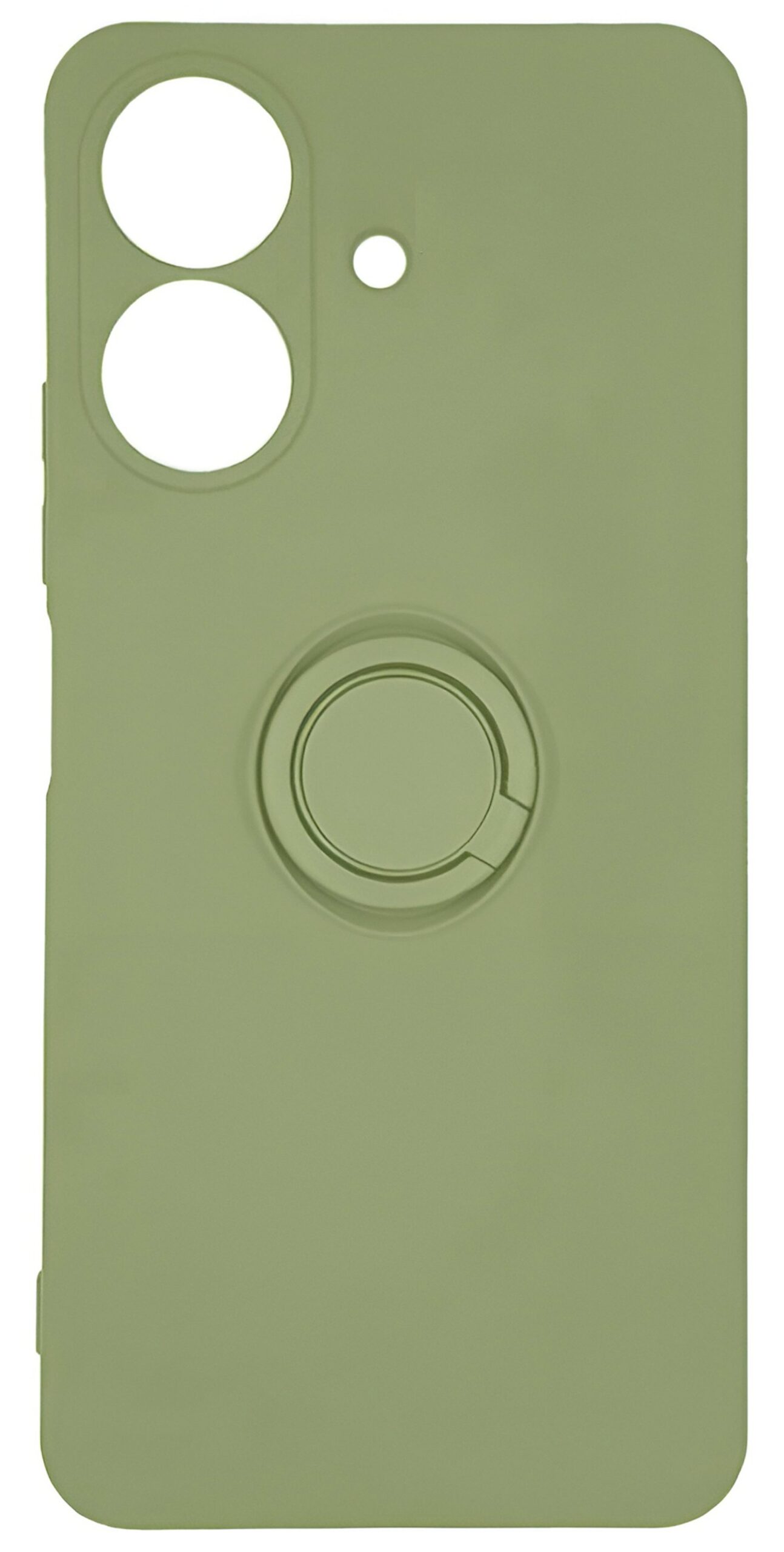 Forcell Xiaomi Redmi 13C 5G Finger Grip Θήκη Σιλικόνης - Green
