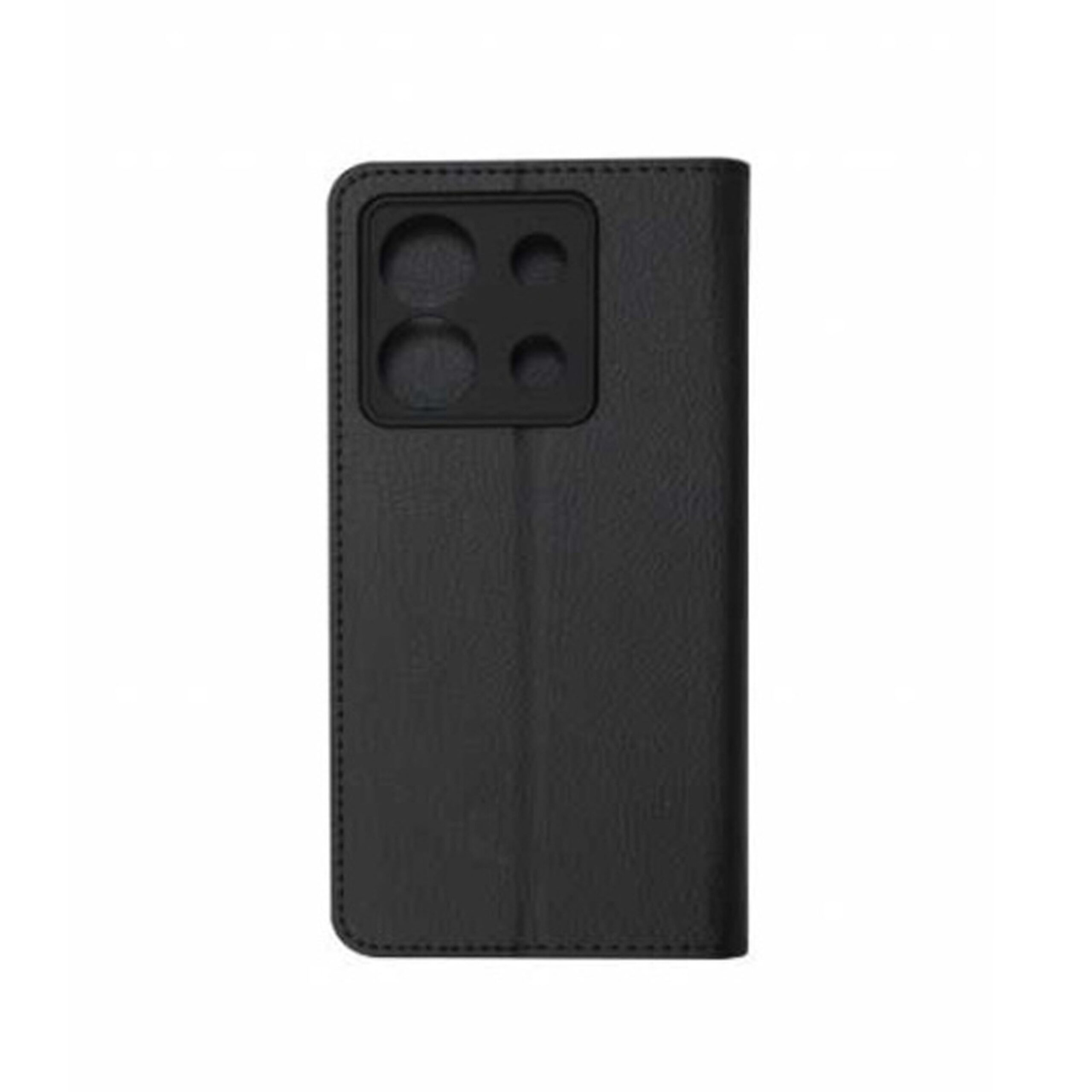 Tel1 Xiaomi Redmi Note 13 Pro 5G Skin Feel Solid Θήκη Βιβλίο - Black