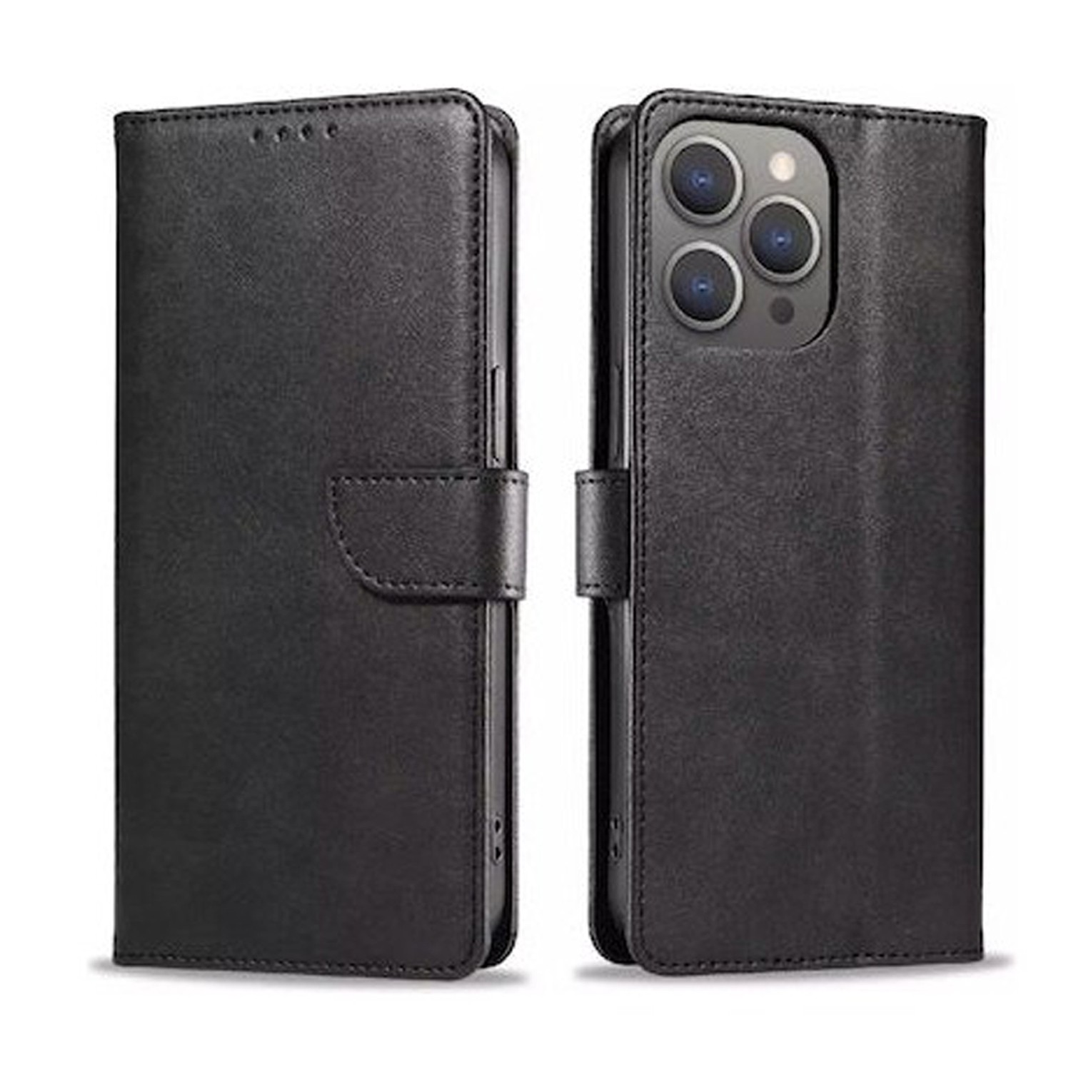 Tel1 iPhone 16 Pro Θήκη Βιβλίο - Black
