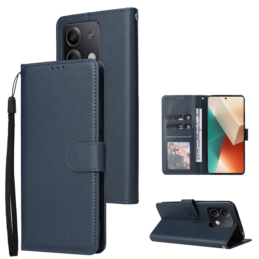 Tel1 Xiaomi Redmi Note 13 5G Horizontal Flip Θήκη Βιβλίο - Βlue