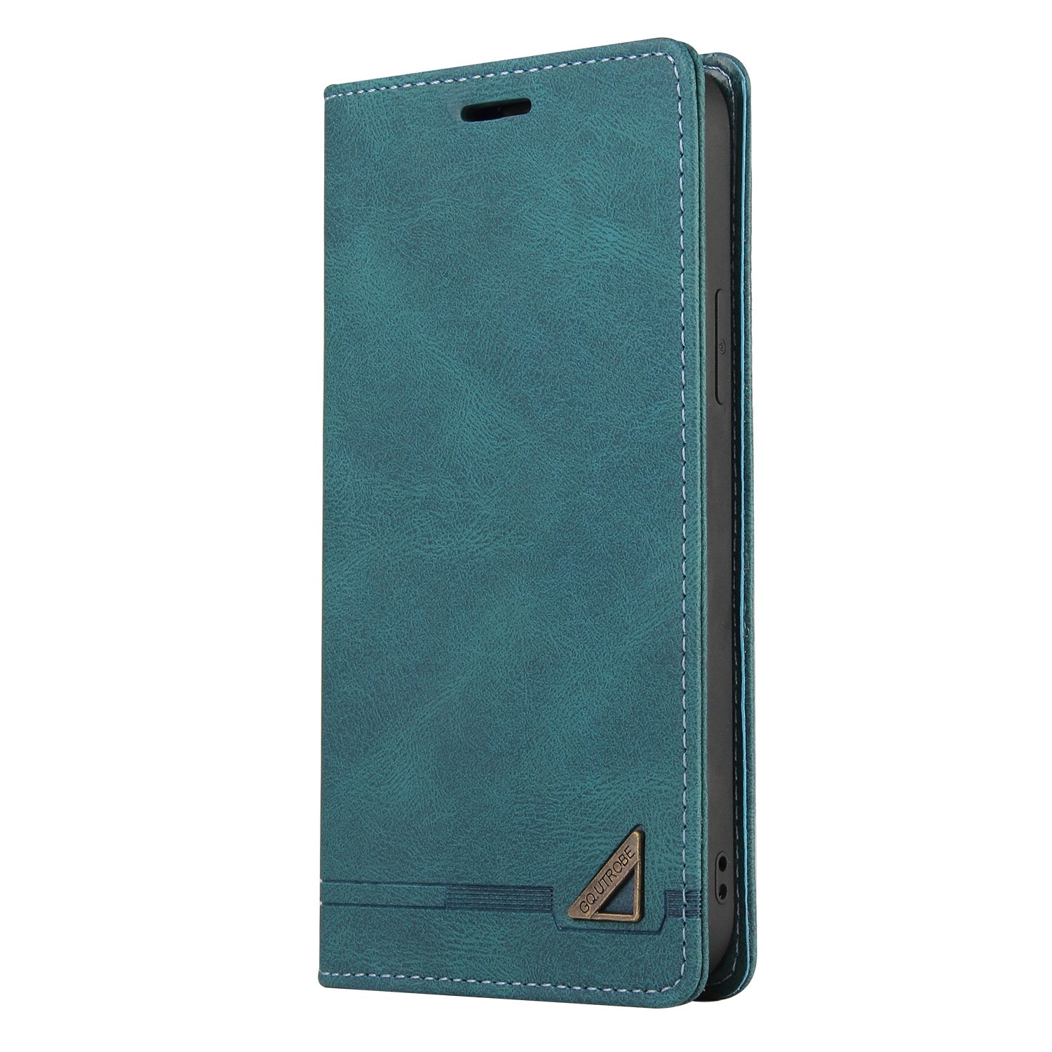 Tel1 Xiaomi Redmi Note 13 5G Skin Feel Anti-theft Brush Horizontal Θήκη βιβλίο - Blue