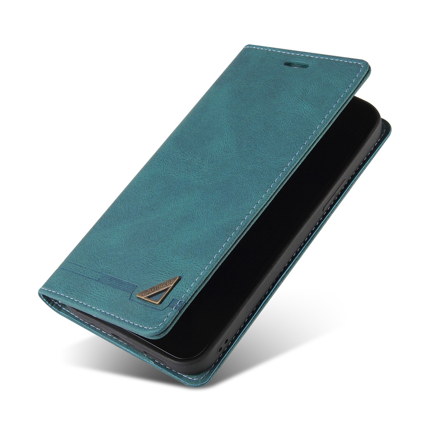 Tel1 Xiaomi Redmi Note 13 5G Skin Feel Anti-theft Brush Horizontal Θήκη βιβλίο - Blue