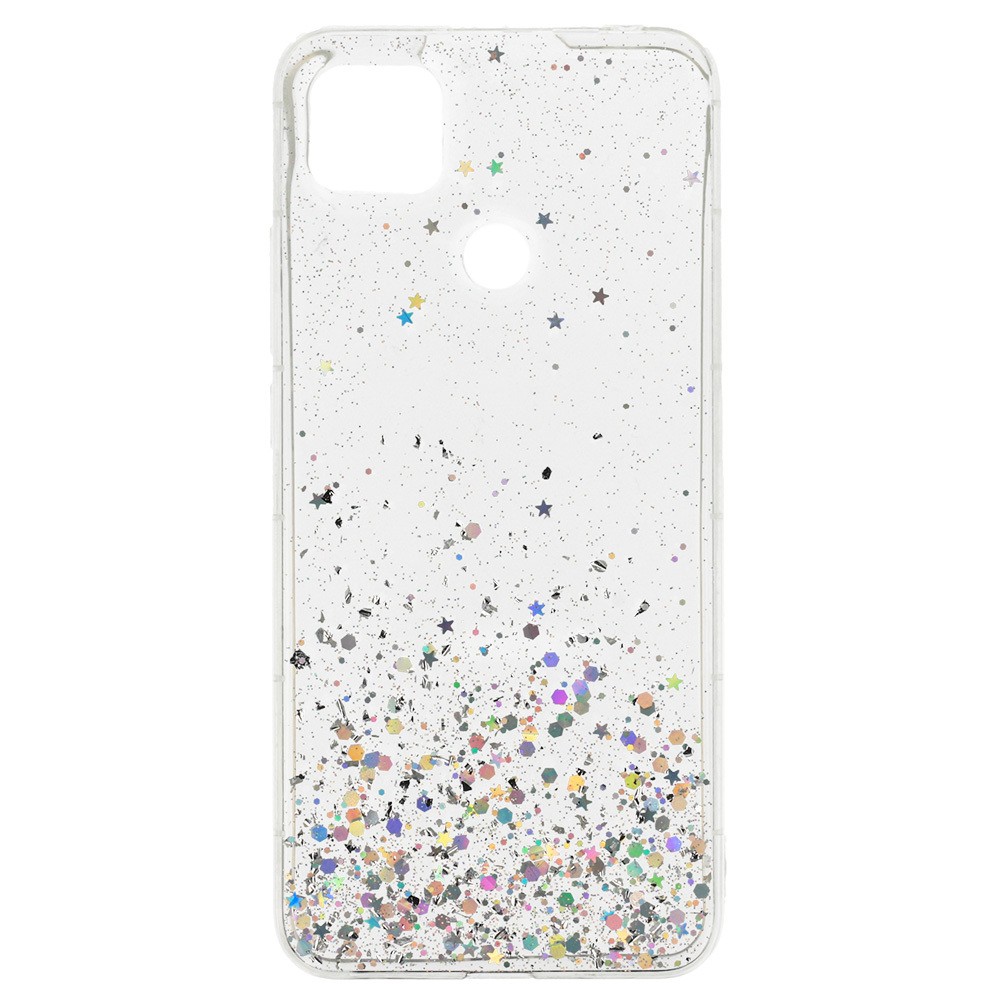 Forcell Xiaomi Redmi 9C / Redmi 10A Brilliant Θήκη Σιλικόνης Διάφανη - Silver