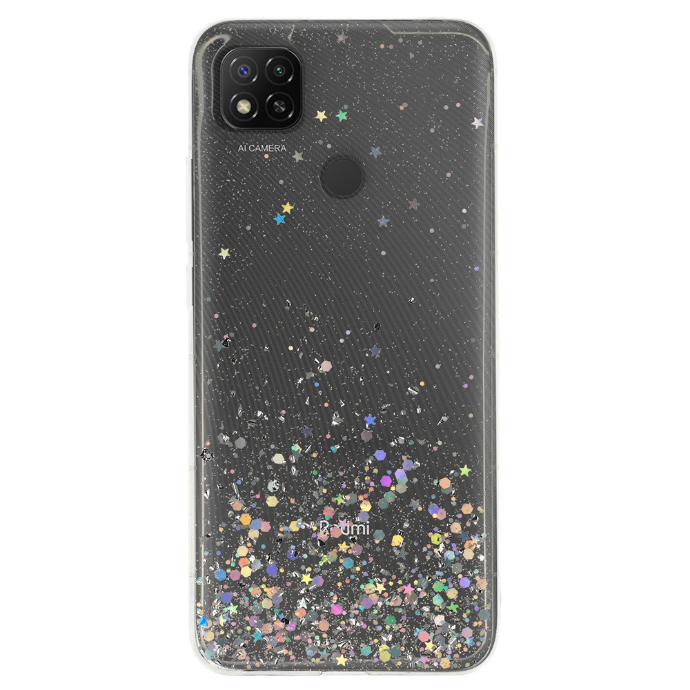 Forcell Xiaomi Redmi 9C / Redmi 10A Brilliant Θήκη Σιλικόνης Διάφανη - Silver