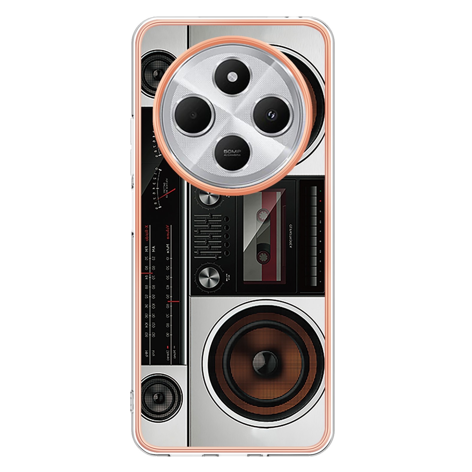 Forcell Xiaomi Redmi 14C 4G / Poco C75 Electroplating Θήκη Σκληρή με Σχέδιο