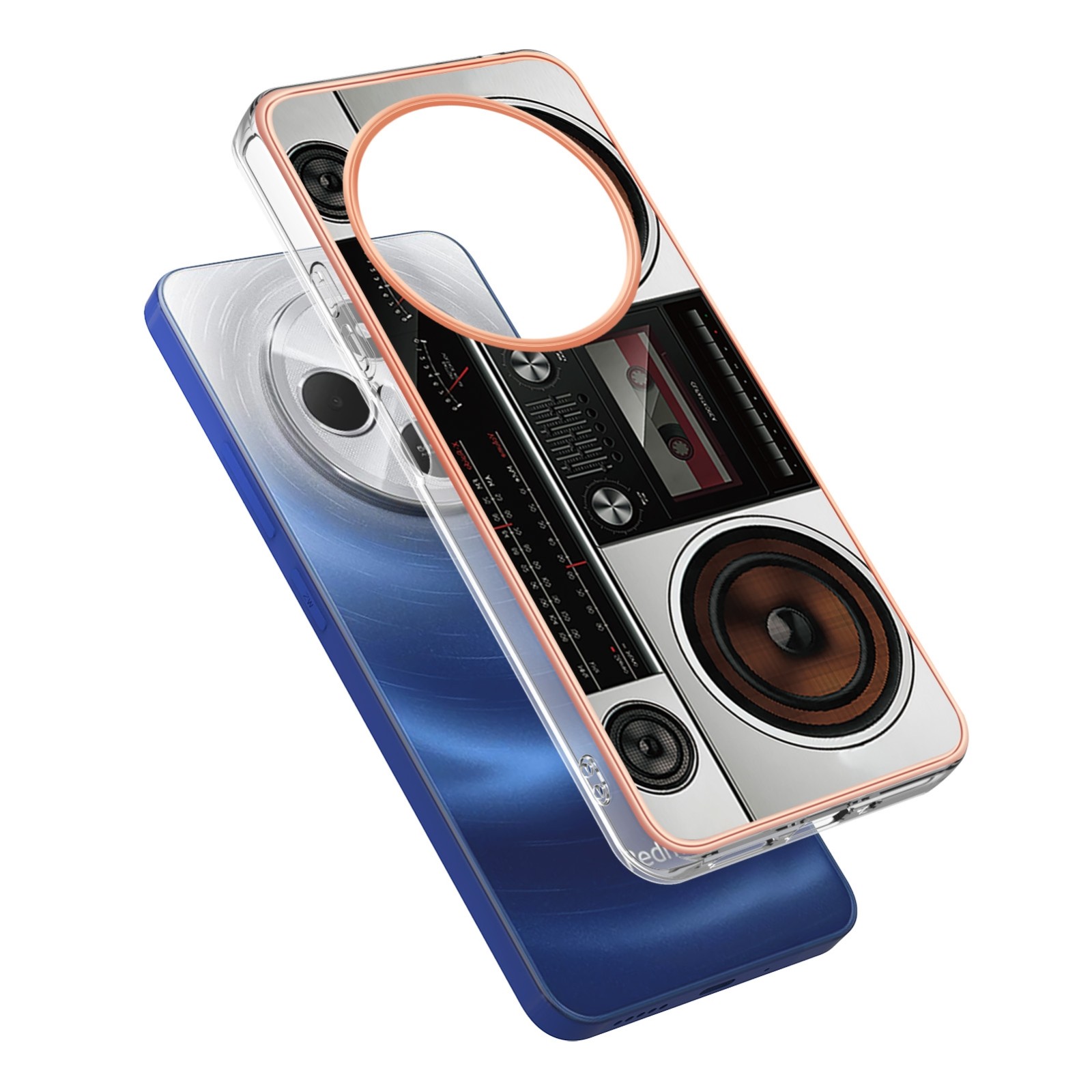 Forcell Xiaomi Redmi 14C 4G / Poco C75 Electroplating Θήκη Σκληρή με Σχέδιο