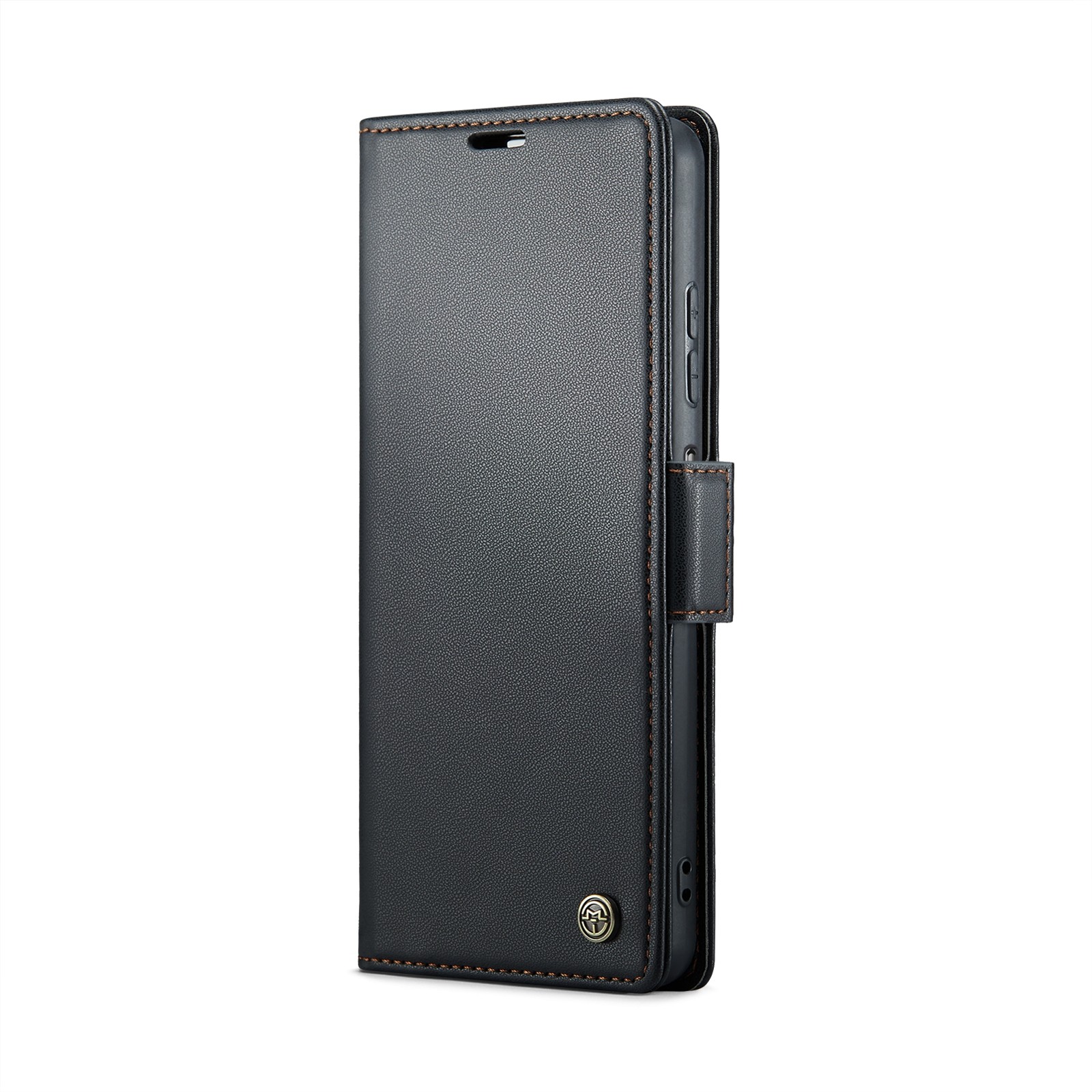 CaseMe 023 Xiaomi Redmi Note 13 5G RFID Θήκη Πορτοφόλι Δερμάτινη - Black