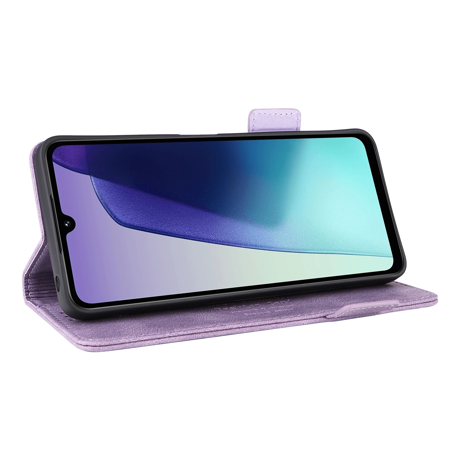 ENKAY Xiaomi Redmi 14C 4G / Poco C75 Magnetic Clasp Θήκη Βιβλίο - Purple