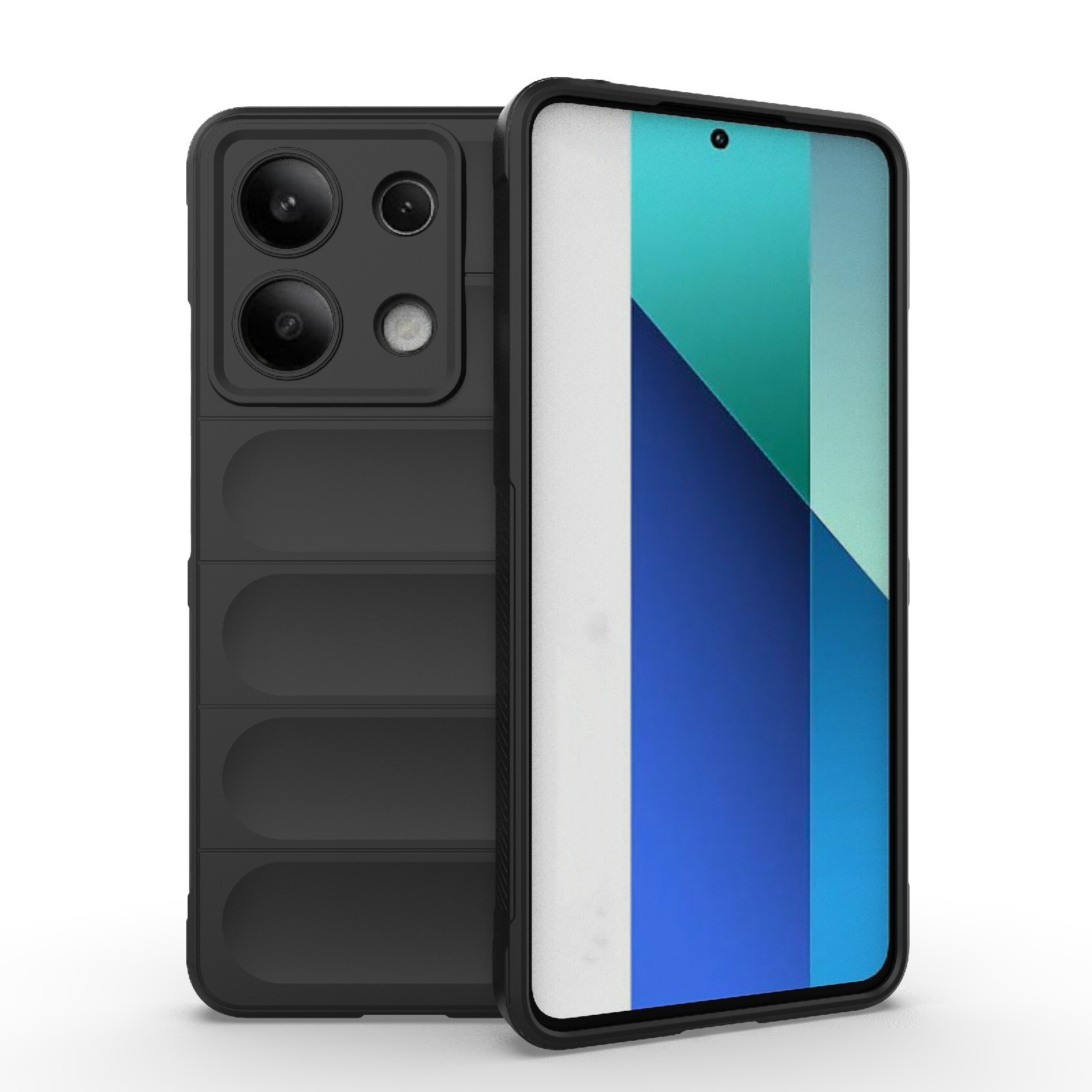 Forcell Xiaomi Redmi Note 13 4G Magic Shield Θήκη Σιλικόνης - Black