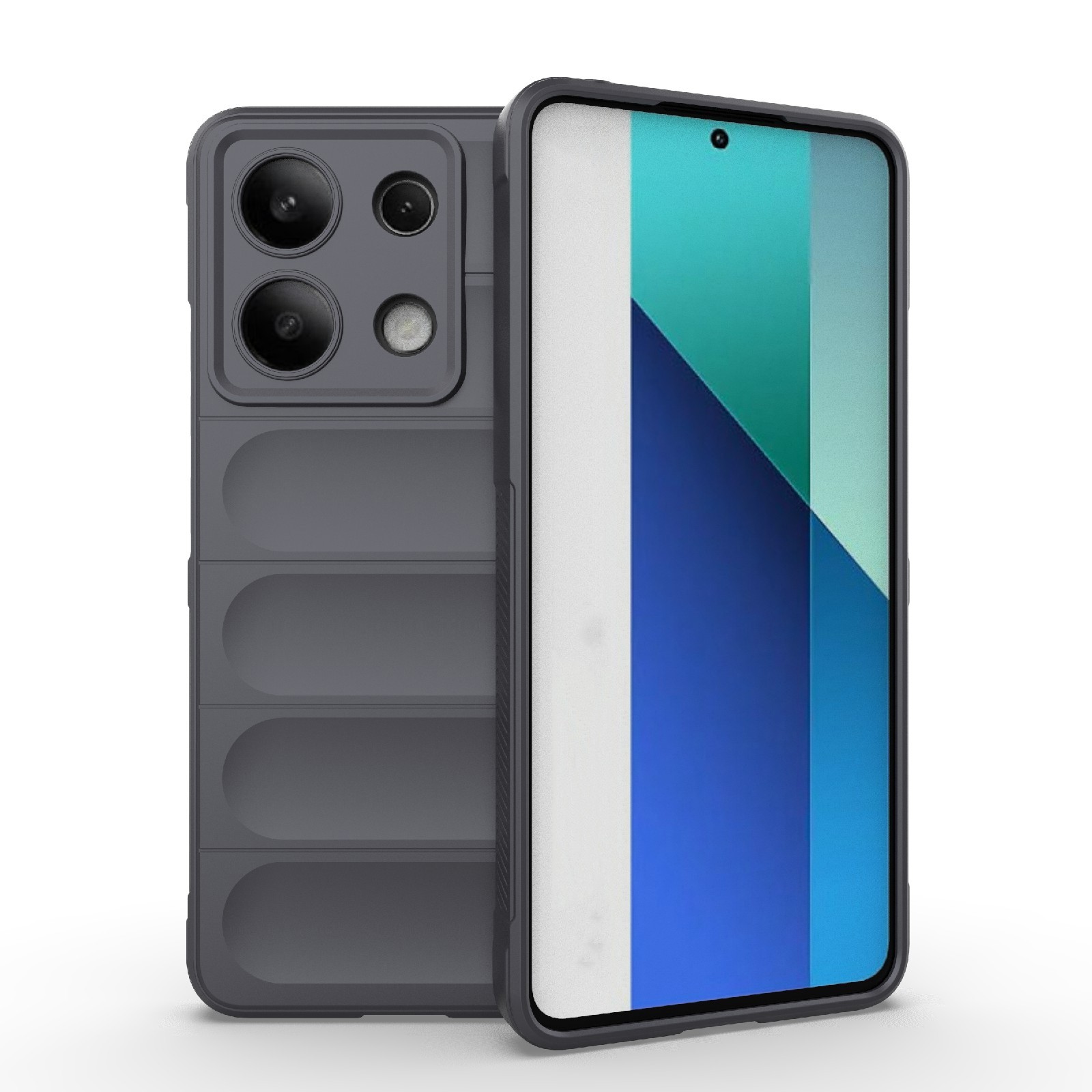 Forcell Xiaomi Redmi Note 13 4G Magic Shield Θήκη Σιλικόνης - Dark Grey