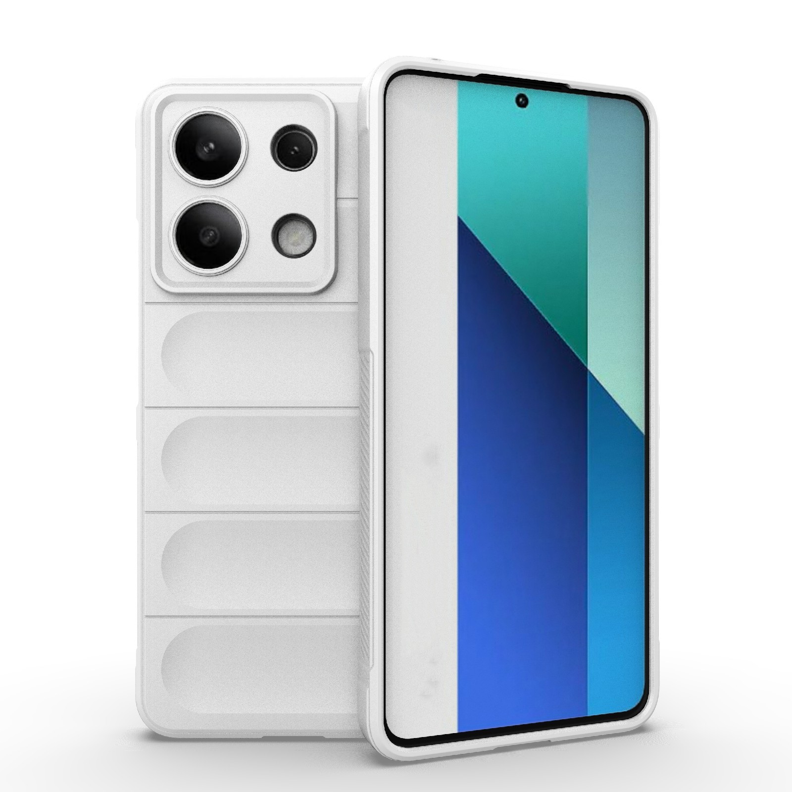Forcell Xiaomi Redmi Note 13 4G Magic Shield Θήκη Σιλικόνης - White