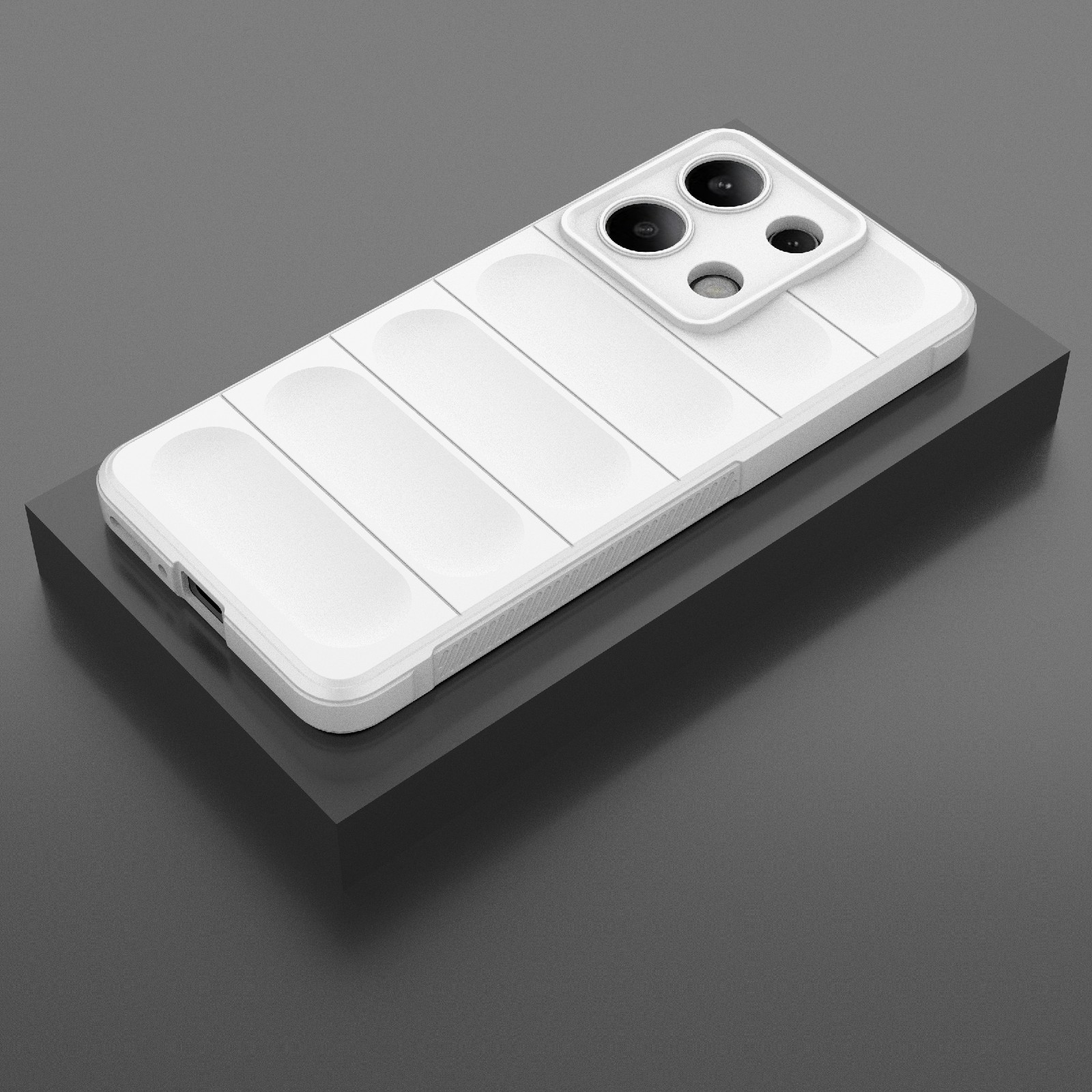 Forcell Xiaomi Redmi Note 13 4G Magic Shield Θήκη Σιλικόνης - White