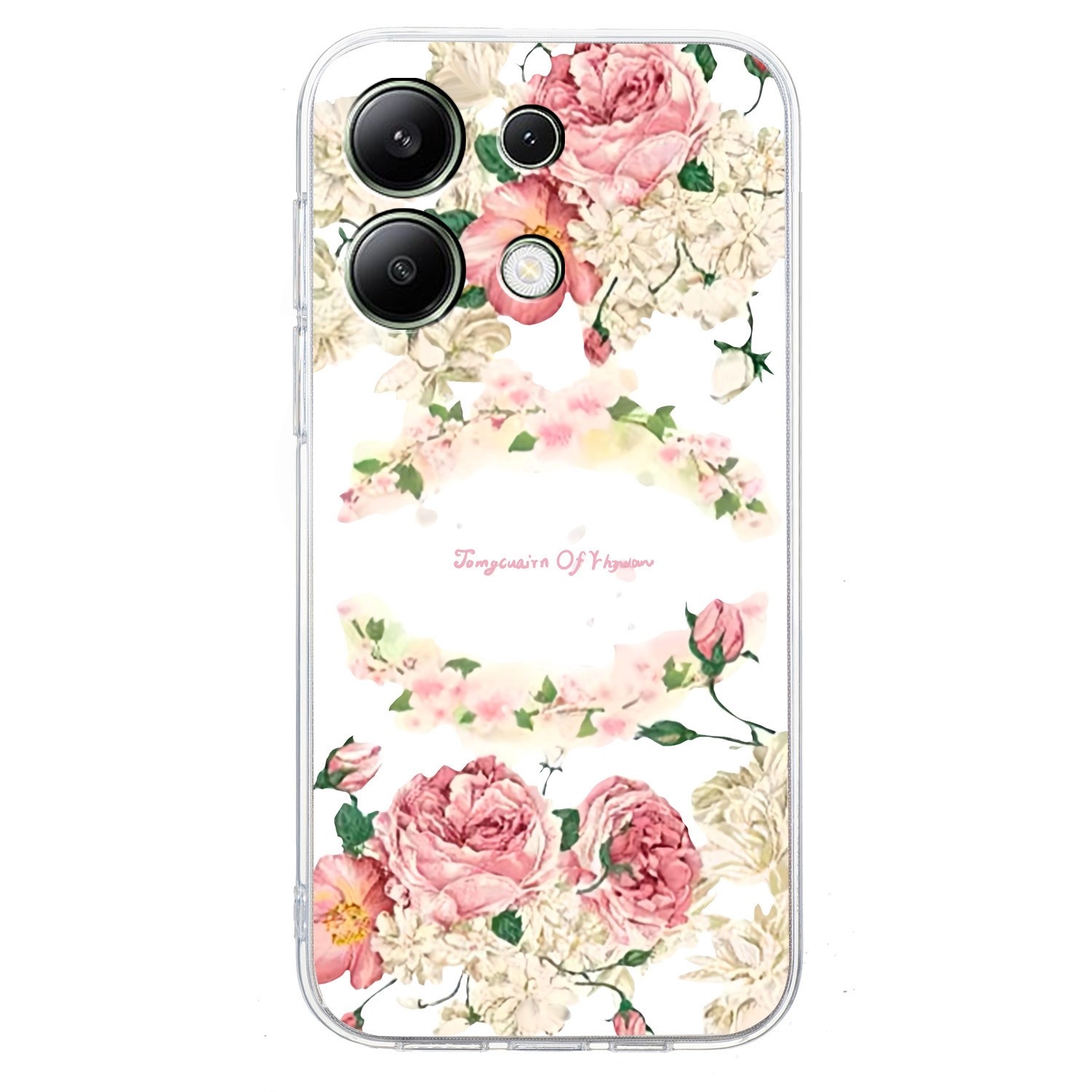 Forcell Xiaomi Redmi Note 13 4G Colored Drawing Pattern Θήκη Σιλικόνης Διάφανη Με Σχέδιο
