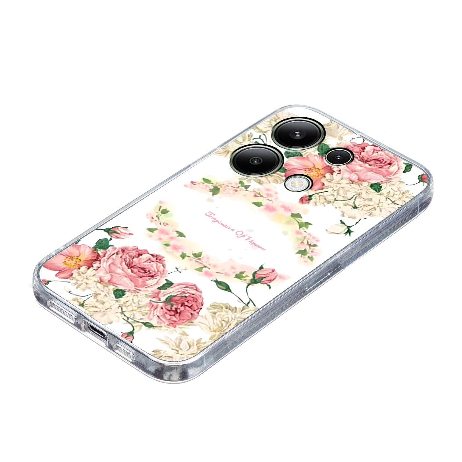 Forcell Xiaomi Redmi Note 13 4G Colored Drawing Pattern Θήκη Σιλικόνης Διάφανη Με Σχέδιο
