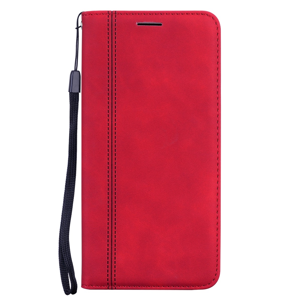 Tel1 Xiaomi Redmi Note 13 Pro 5G Frosted Business Magnetic Θήκη Βιβλίο - Red