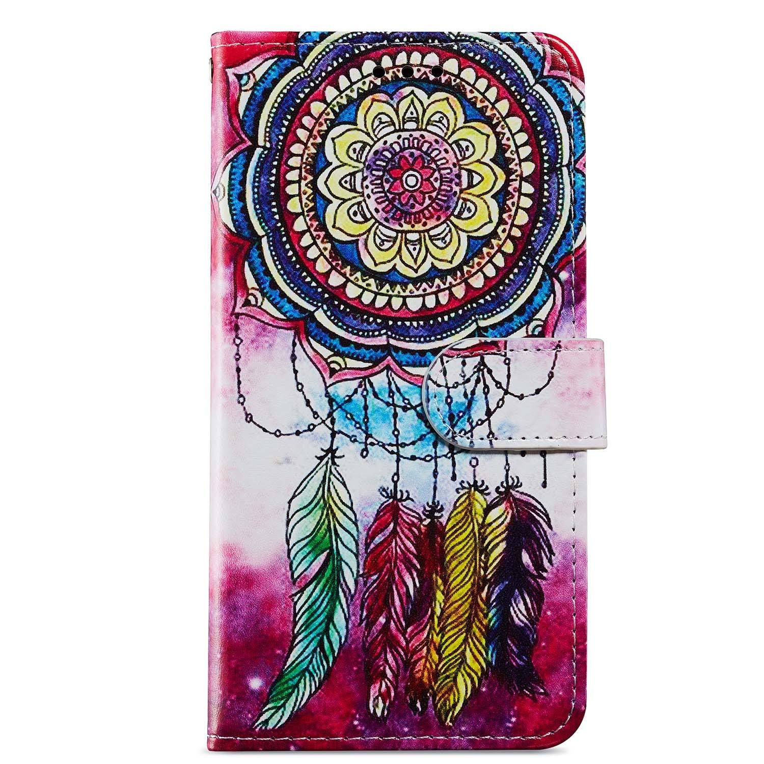 Tel1 Xiaomi Poco C65 / Xiaomi Redmi 13C 4G / 5G Painted Pattern Θήκη Βιβλίο με Σχέδιο