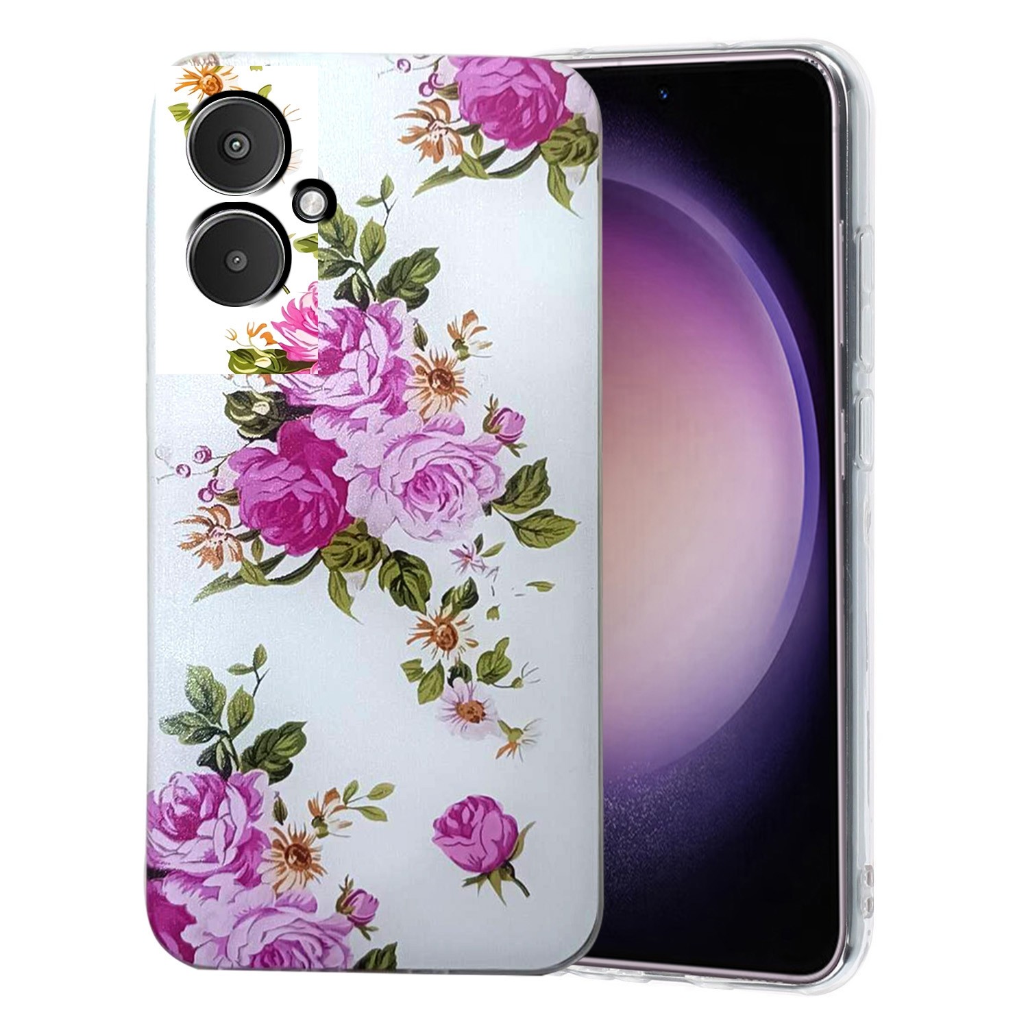Forcell Xiaomi Poco C65 / Xiaomi Redmi 13C 4G Drawing Pattern Θήκη Σιλικόνης Με Σχέδιο