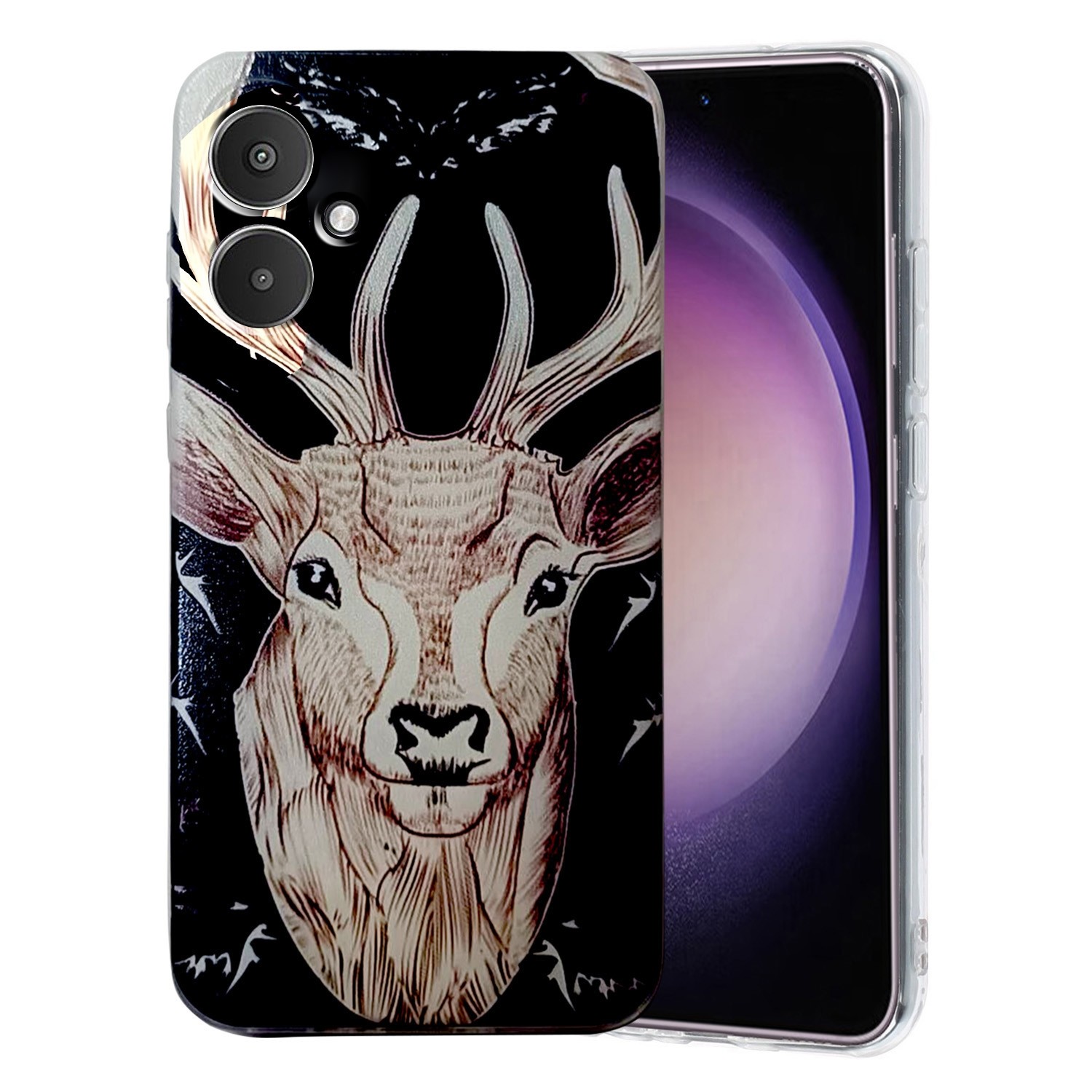 Forcell Xiaomi Poco C65 / Xiaomi Redmi 13C 4G Drawing Pattern Θήκη Σιλικόνης Με Σχέδιο
