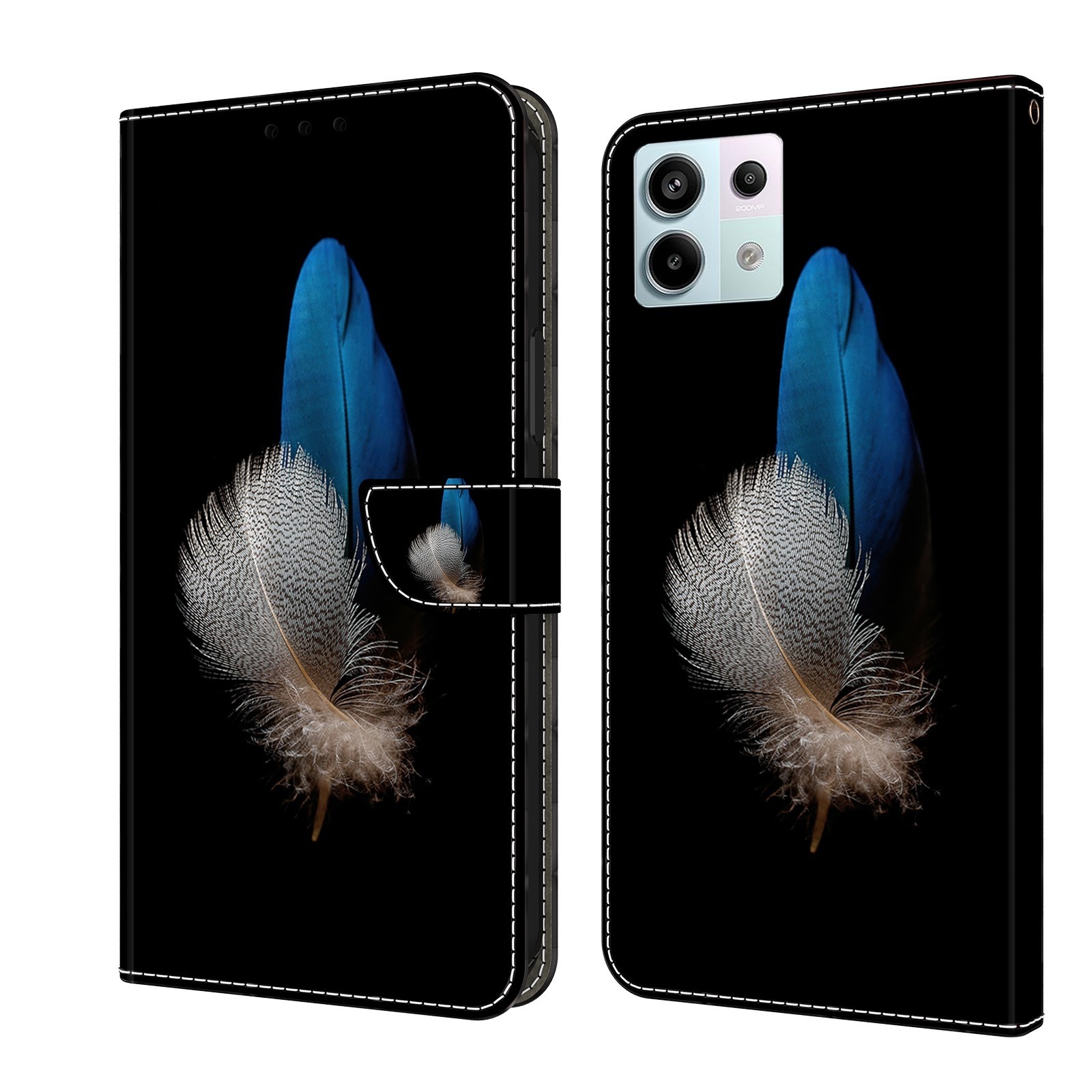 Tel1 Xiaomi Redmi Note 13 Pro 5G Crystal 3D Θήκη Βιβλίο με Σχέδιο