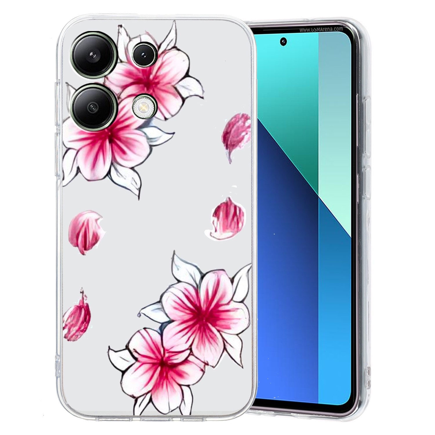 Forcell Xiaomi Redmi Note 13 Pro 5G Θήκη Σιλικόνης Διάφανη Με Σχέδιο
