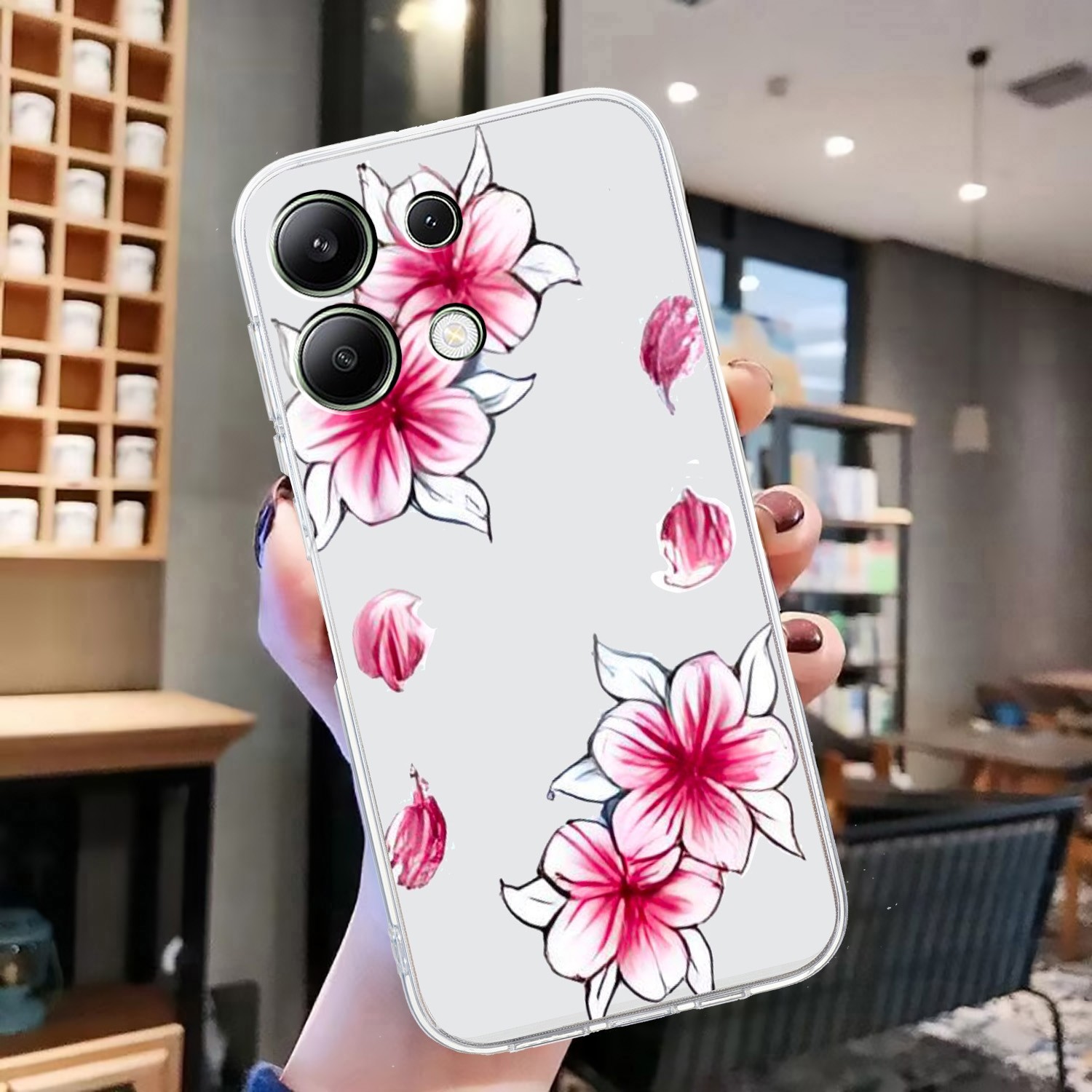 Forcell Xiaomi Redmi Note 13 Pro 5G Θήκη Σιλικόνης Διάφανη Με Σχέδιο