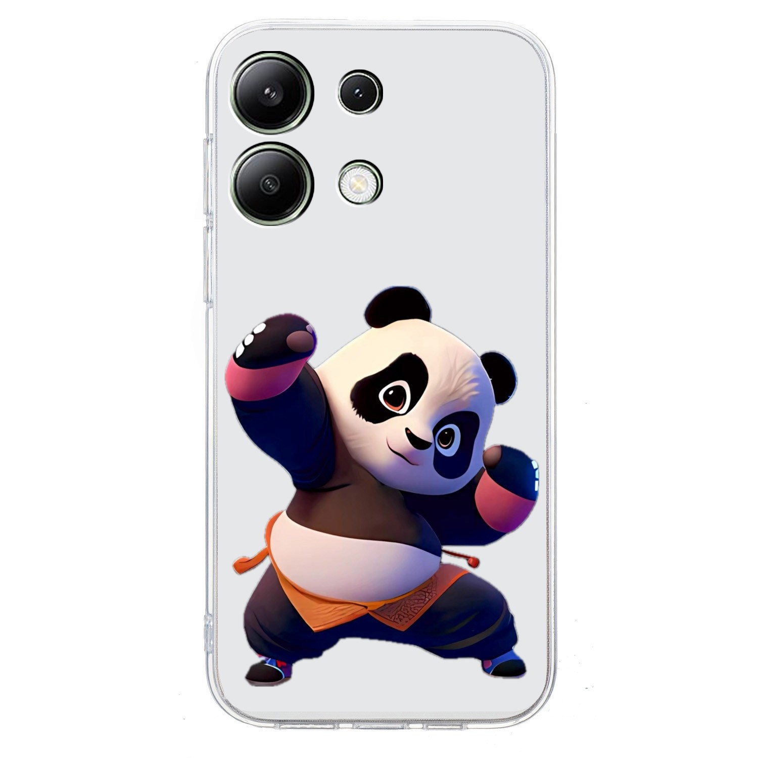 Forcell Xiaomi Redmi Note 13 Pro 5G Θήκη Σιλικόνης Διάφανη με Σχέδιο