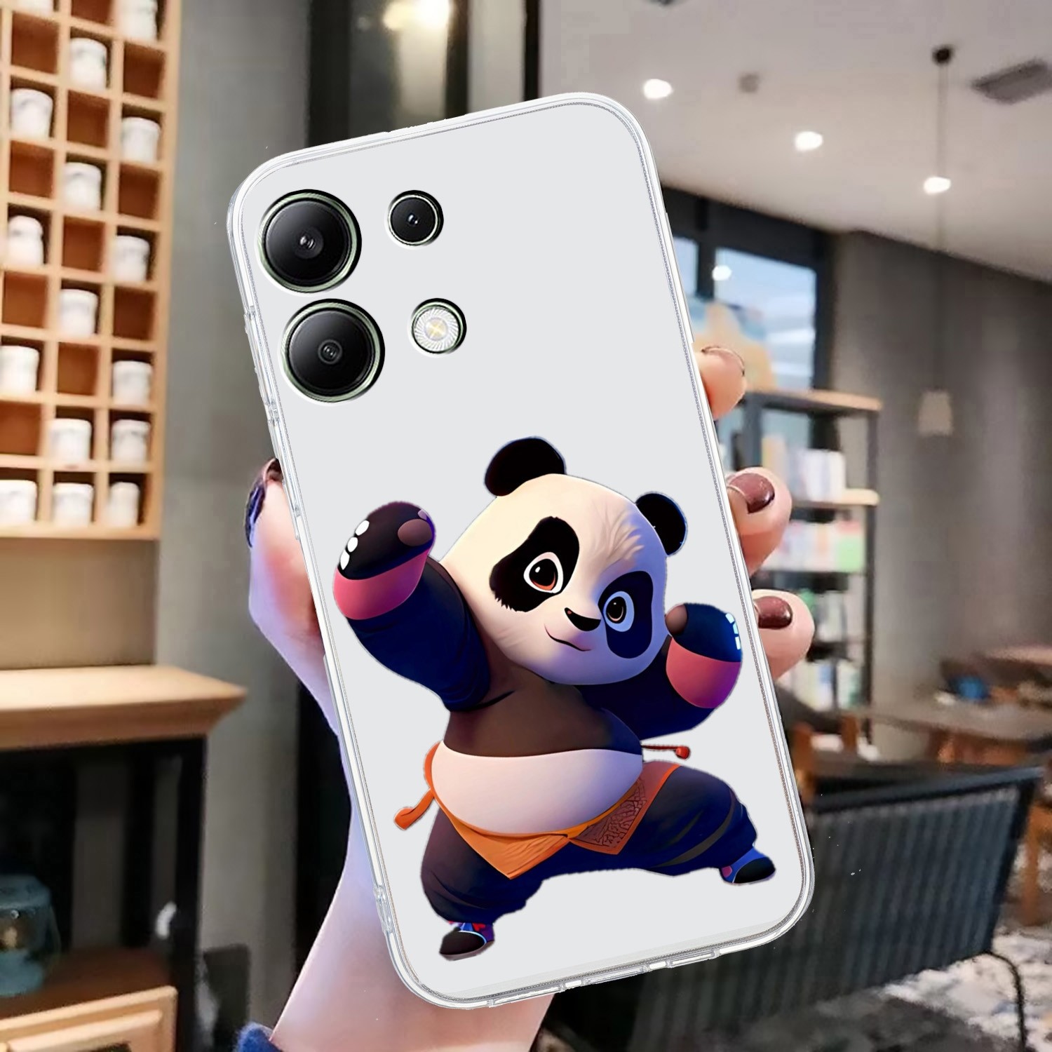 Forcell Xiaomi Redmi Note 13 Pro 5G Θήκη Σιλικόνης Διάφανη με Σχέδιο
