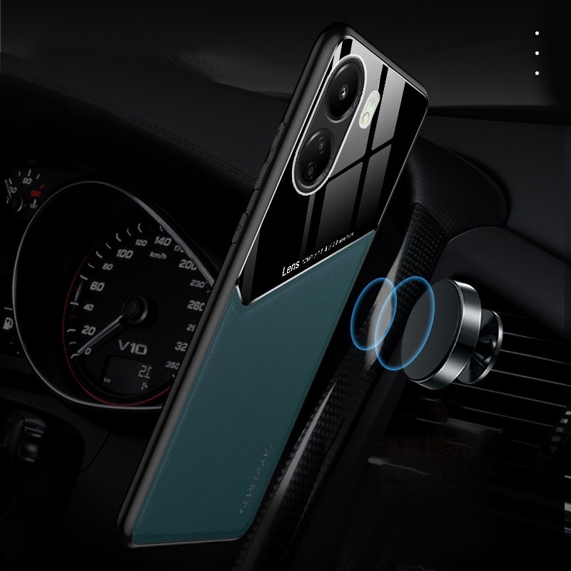 Forcell Xiaomi Poco C65 / Xiaomi Redmi 13C 4G All-inclusive Leather + Organic Glass Θήκη Σκληρή - Blue